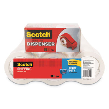 Scotch® 3850 Heavy-duty Packaging Tape With Dp300 Dispenser, 3" Core, 1.88" X 54.6 Yds, Clear, 6-pack freeshipping - TVN Wholesale